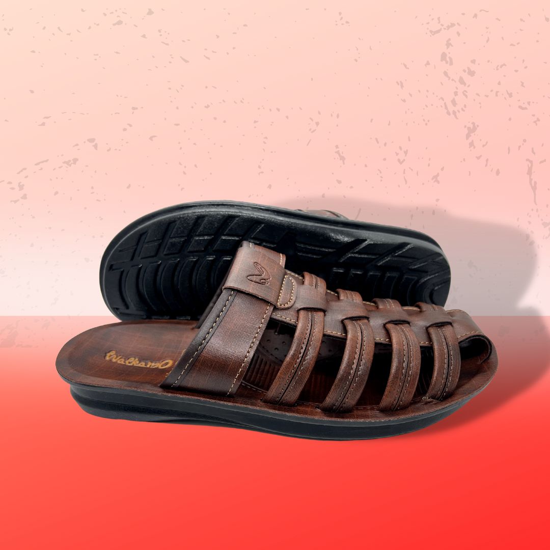 Buy Scholl Men Brown Velcro Sandals online